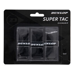Surgrips Dunlop D TAC SUPER TAC OVERGRIP BLACK 3PCS